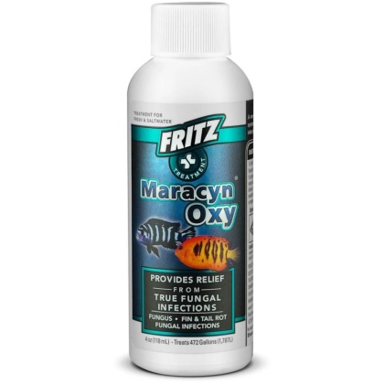 Fritz Maracyn Oxy Fungal Treatment for Freshwater and Saltwater Aquariums