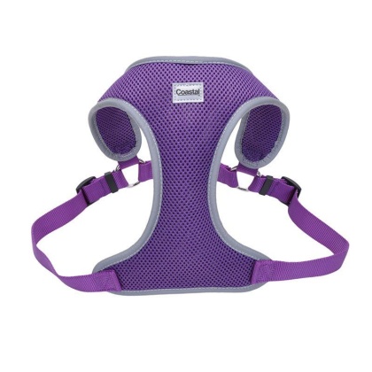 Coastal Pet Comfort Soft Reflective Wrap Adjustable Dog Harness - Purple