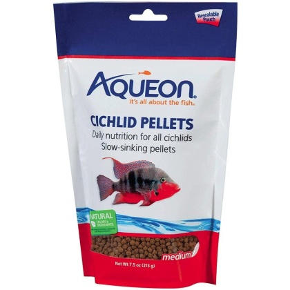 Aqueon Medium Cichlid Food Pellets