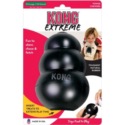 KONG Extreme KONG Dog Toy - Black