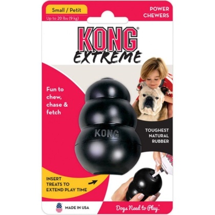 KONG Extreme KONG Dog Toy - Black