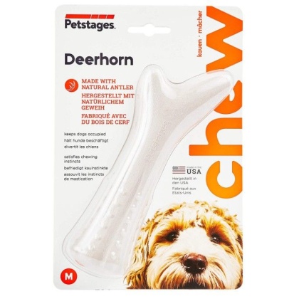 Petstages Deerhorn Natural Antler Chew for Dogs