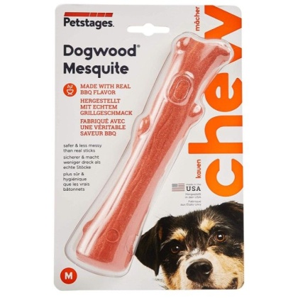 Petstages Dogwood Mesquite BBQ Chew Stick for Dogs