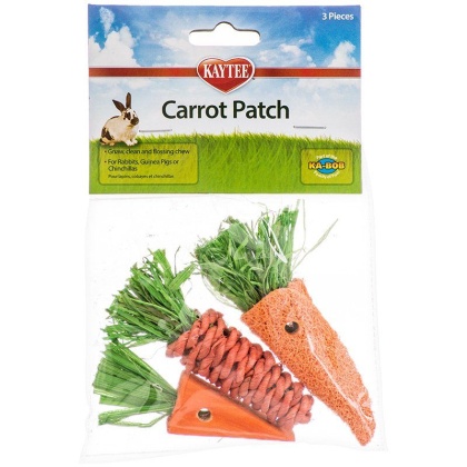 Kaytee Carrot Patch Chew Toys